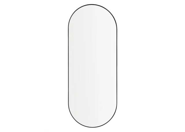 Heal's Fine Edge Mirror Oval Black Medium