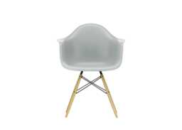 Vitra Eames DAW Armchair New Height Light Grey Ash Honey Base - thumbnail 1