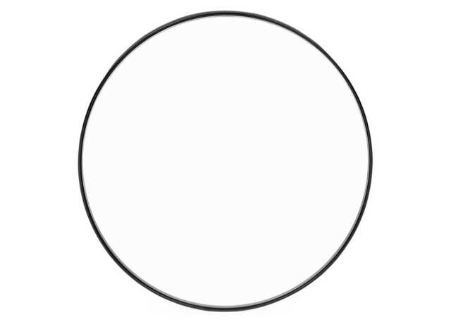 Heal's Fine Edge Mirror Round 140cm Black - image 1
