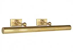 "Visual Comfort Cabinet Maker's Picture Wall Light Antique Brass 24"""