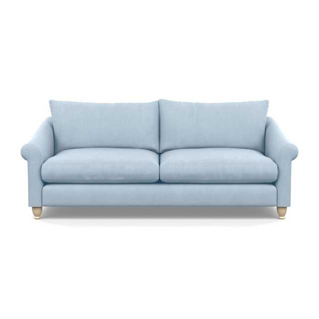 Heal's Devon 4 Seater Sofa Capelo Linen-Cotton Sea Shanty Natural Feet