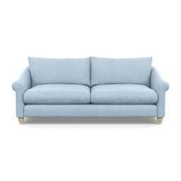 Heal's Devon 4 Seater Sofa Capelo Linen-Cotton Sea Shanty Natural Feet