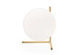 Flos IC T3 Table Lamp Low Brass