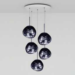 Tom Dixon Melt Mini Pendant System Smoke LED - thumbnail 2