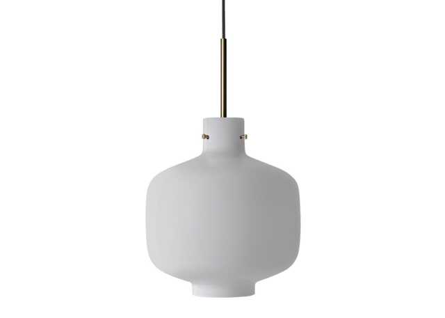 Hadeland Glassverk Archive 4180 Pendant Light Matt White