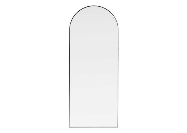 Heal's Fine Edge Arch Mirror Black 150x60cm - image 1
