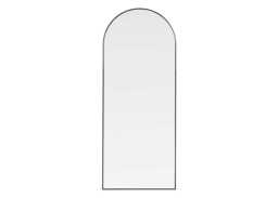 Heal's Fine Edge Arch Mirror Black 150x60cm - thumbnail 1
