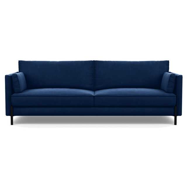 Heal's Tortona 4 seater Sofa Velvet Midnight - image 1