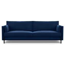 Heal's Tortona 4 seater Sofa Velvet Midnight - thumbnail 1