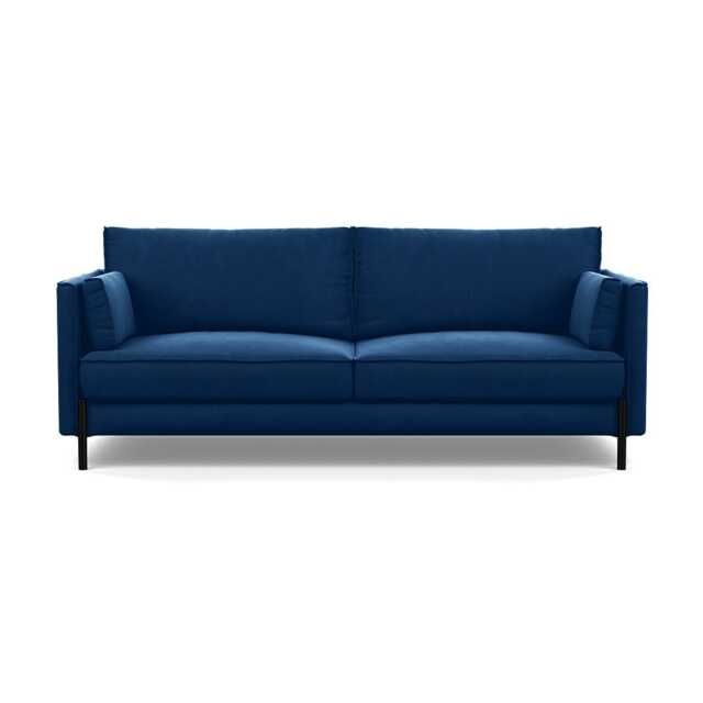 Heal's Tortona 3 Seater Sofa Velvet Petrol - image 1
