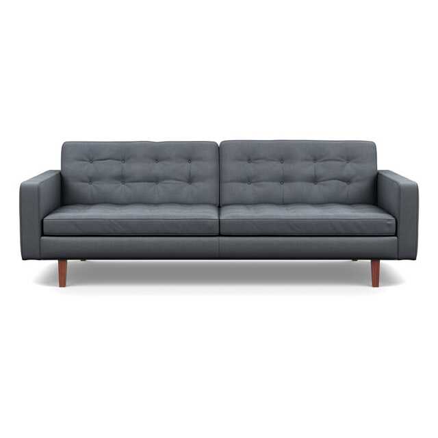 Heal's Hepburn 4 Seater Siena Cotton Shale Grey Walnut - image 1