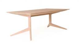 Light Extending Dining Table Oak