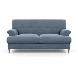 Scp Oscar 2 Seater Informal Sofa Capelo Linen-Cotton Mineral Walnut Feet