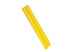 True Grace Fluo Yellow Single Dinner Candle
