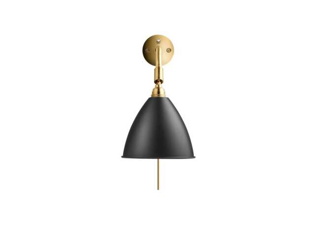 Gubi Bestlite BL7 Wall Lamp Base Black Shade