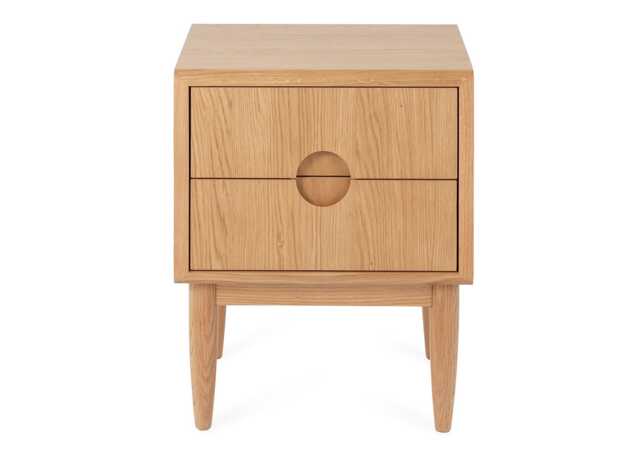 Heal's Amira Bedside Table Oak