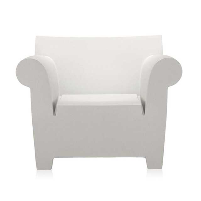Kartell Bubble Club Armchair Zinc White - image 1