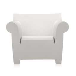 Kartell Bubble Club Armchair Zinc White - thumbnail 1