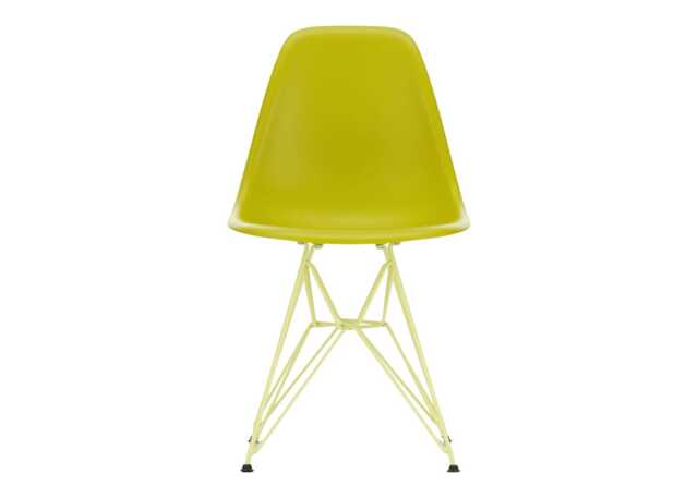 Vitra Eames DSR Chair in Mustard/Citron