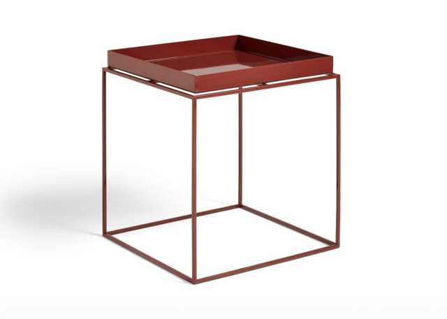 HAY Tray Table Medium Chocolate 40 x 40cm