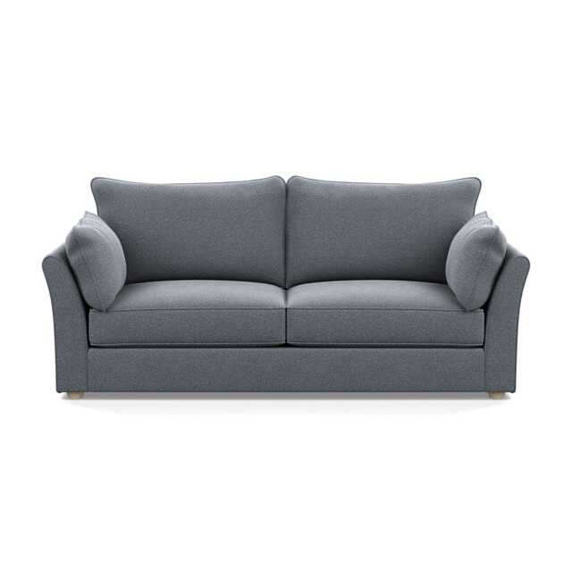 Heal's Tailor 4 Seater Sofa Boucle Steel Natural Beech Feet