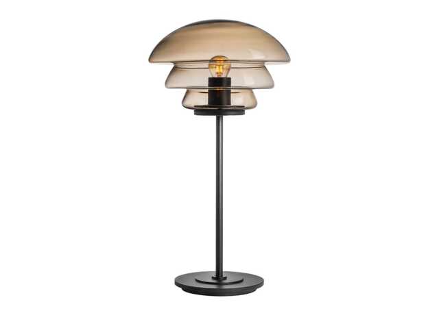 Hadeland Glassverk Archive 4006 Table Lamp Cocoa & Black
