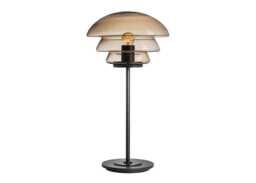 Hadeland Glassverk Archive 4006 Table Lamp Cocoa & Black
