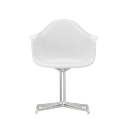 Vitra Eames DAL Armchair New Height 85 Cotton White
