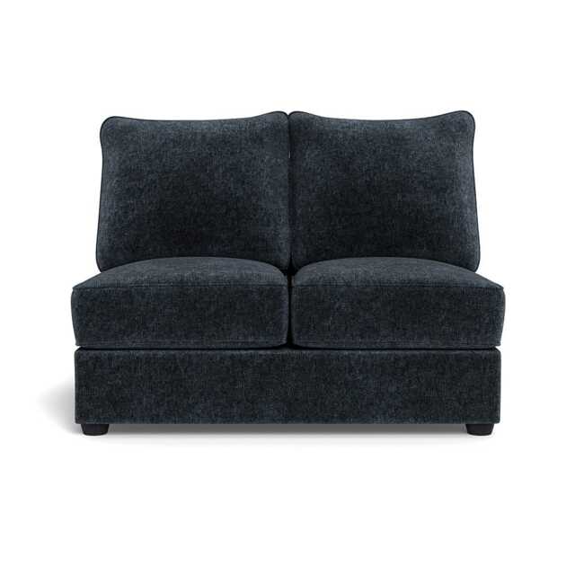 Heal's Tailor Double Unit Boucle Velvet Space Black Beech Feet