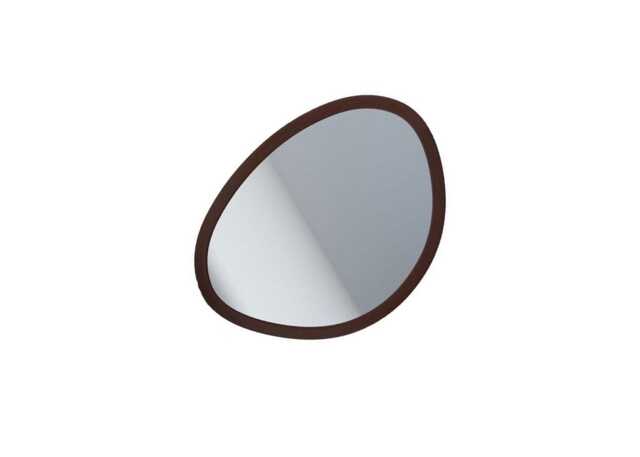 Porada Giolino Wall Mirror Walnut Small - image 1