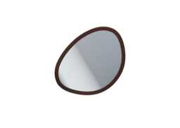 Porada Giolino Wall Mirror Walnut Small