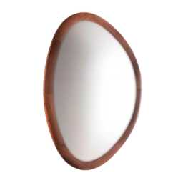 Porada Giolino Wall Mirror Walnut Small - thumbnail 2