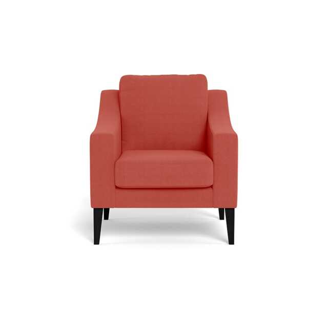 Heal's Richmond Armchair Linen Grenadine Black Feet