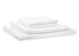Heal's White Waffle Bath Sheet 100 x 160cm