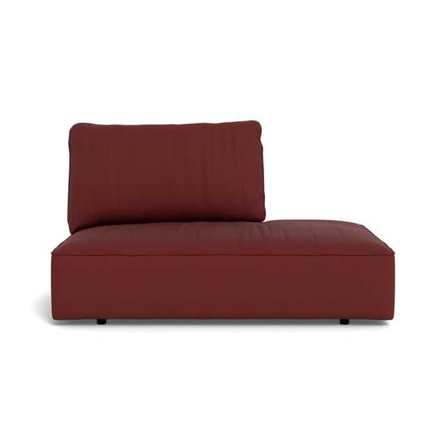 Heal's Morven Right Hand Facing Open End Unit Capelo Linen-Cotton Etruscan Red