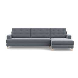 Heal's Mistral Right Hand Facing Corner Sofa Textured Boucle Steel Natural Feet