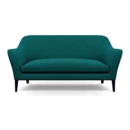 Heal's Wallis 3 Seater Sofa Brushed Cotton Pine Black Feet