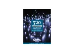 Noma White 720 LED Indoor or Outdoor Micro Décor String Lights Silver Cable