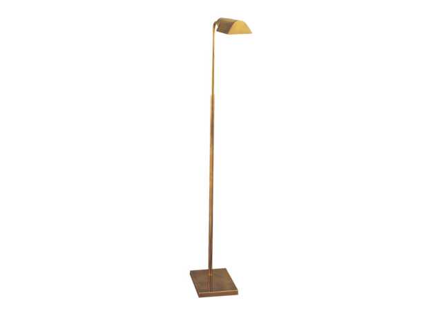 Visual Comfort Studio Adjustable Floor Lamp Hand-Rubbed Antique Brass