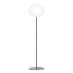 Flos Glo-Ball F1 Floor Lamp Silver