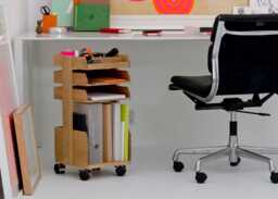 Wireworks Small Desk Organiser with Wheels - thumbnail 2