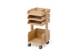 Wireworks Small Desk Organiser with Wheels - thumbnail 1