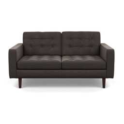 Heal's Hepburn 2 Seater Nobilis Velvet Sable Wenge