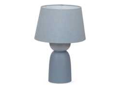 Heal's Sutherland Ceramic Table Lamp Blue