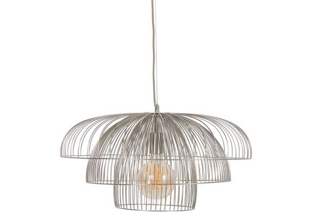 Heal's Makiko Pendant Light Brushed Steel