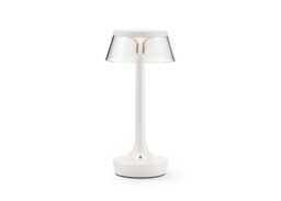 Flos Bon Jour Unplugged LED Portable Table Lamp Almost White