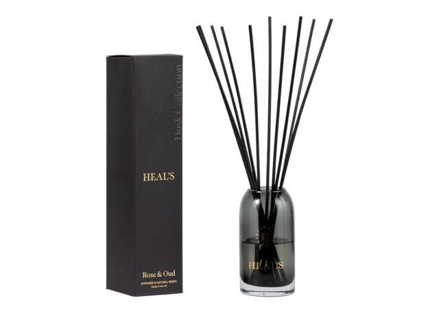 Heal's Dusk Rose & Oud Natural Reed Diffuser