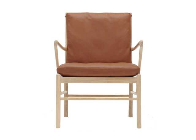 Carl Hansen & Son OW149 Colonial armchair Oak Soap / Leather Thor 307