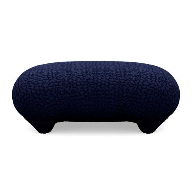 Ligne Roset Ploum Footstool Moby Safir