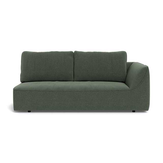 Heal's Morven Right Hand Facing 3 Seater Unit Boucle Fern